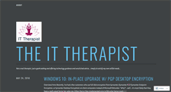 Desktop Screenshot of ittherapist.net